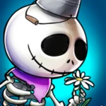 skeleton dude android application logo